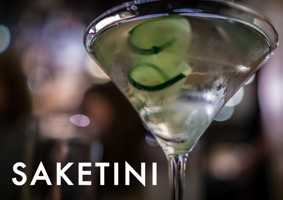 Move over, Martini - hier is de Saketini! Enjoy it shaken, not stirred ;). #007