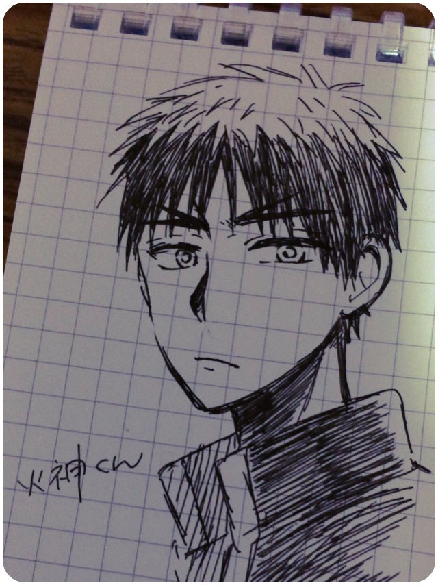 寝る前アナログ落書き
一発書き辛すぎ
おやすみー 