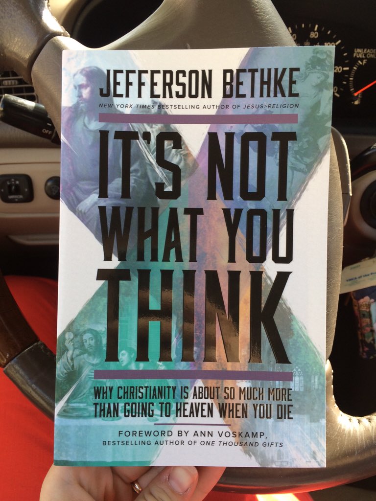 LauraAnne0923's tweet photo. If this is anything like your other book, I might as well start crying now. @JeffersonBethke #soexcited https://t.co/twHIeFCn7A