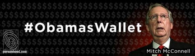 personhoodusa's tweet photo. @SenateMajLder is just #ObamasWallet - and the money in the wallet is our tax dollars. #ProLife https://t.co/ieH246cQ20