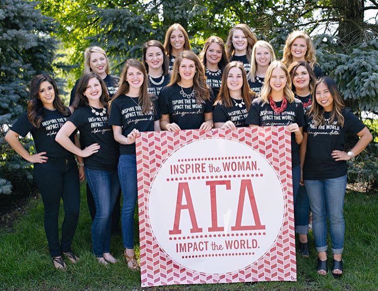 AlphaGamLCs's tweet photo. We want to know: What does "Inspire the Woman Impact the World" mean to your chapter? #TeamAlphaGam #LiveWithPurpose https://t.co/mrpv6f5Zv7