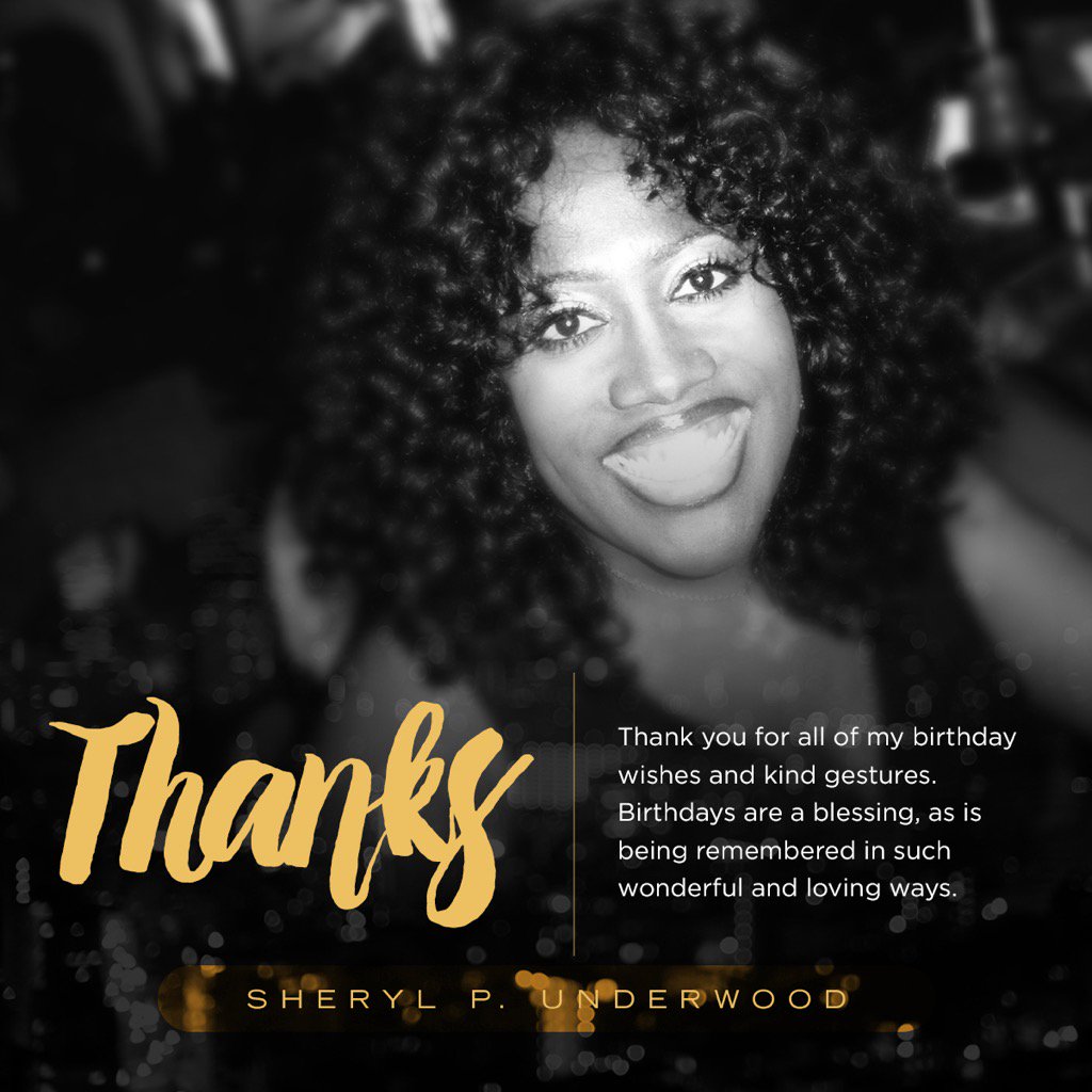 A Thank You From <a href="/sherylunderwood/">Sheryl Underwood</a>