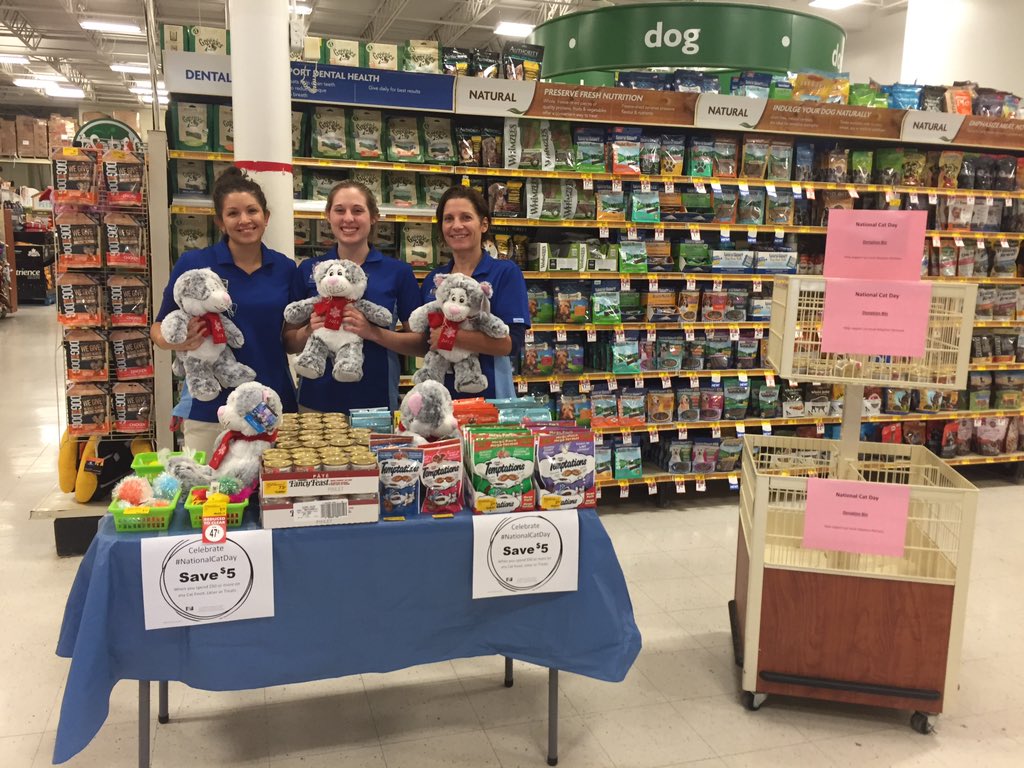 David_Dresser's tweet photo. #NationalCatDay  @PetSmart Great deals and you can support local adoption partners at the same time! #inspiredbypets https://t.co/idr4WlTCRw