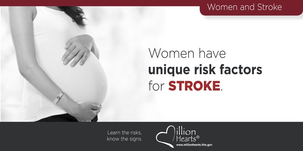 MillionHeartsUS's tweet photo. Pregnancy &amp; use of birth control pills pose special #stroke risks for women. #StrokeChat https://t.co/9fDHINjERP https://t.co/tNkhqxnXfA