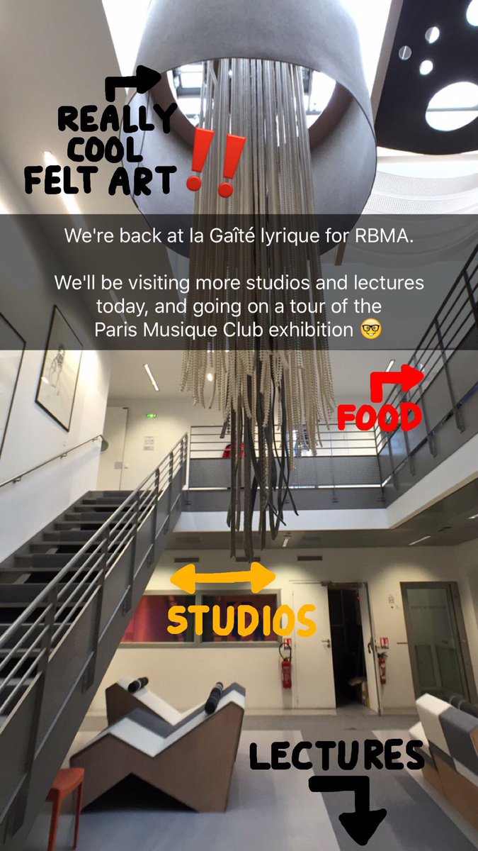 mashable's tweet image. We're in Paris for for @RBMA's music workshops and festivals. Add mashable on Snapchat to follow along! #RBMAPARIS