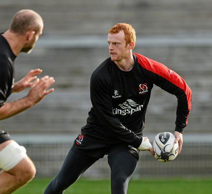 UlsterRugbySP's tweet photo. @iHumph @PeterNelson_15 @dan_tuohy &amp; @WiehahnHerbst at captain's run earlier today #SUFTUM https://t.co/txXQj6JOFk