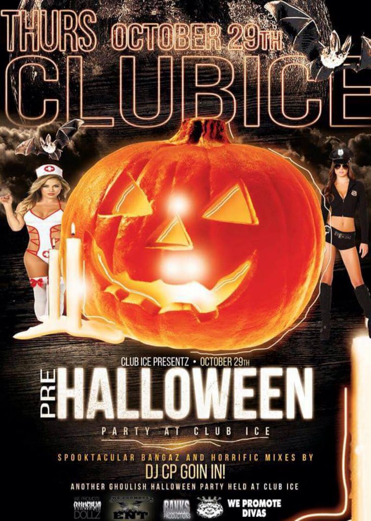 BigTevCEO's tweet photo. #1DrugFest was lit need all y'all to come turn up tonight at Club Ice #PreHalloweenBash https://t.co/wf4mr1trIp