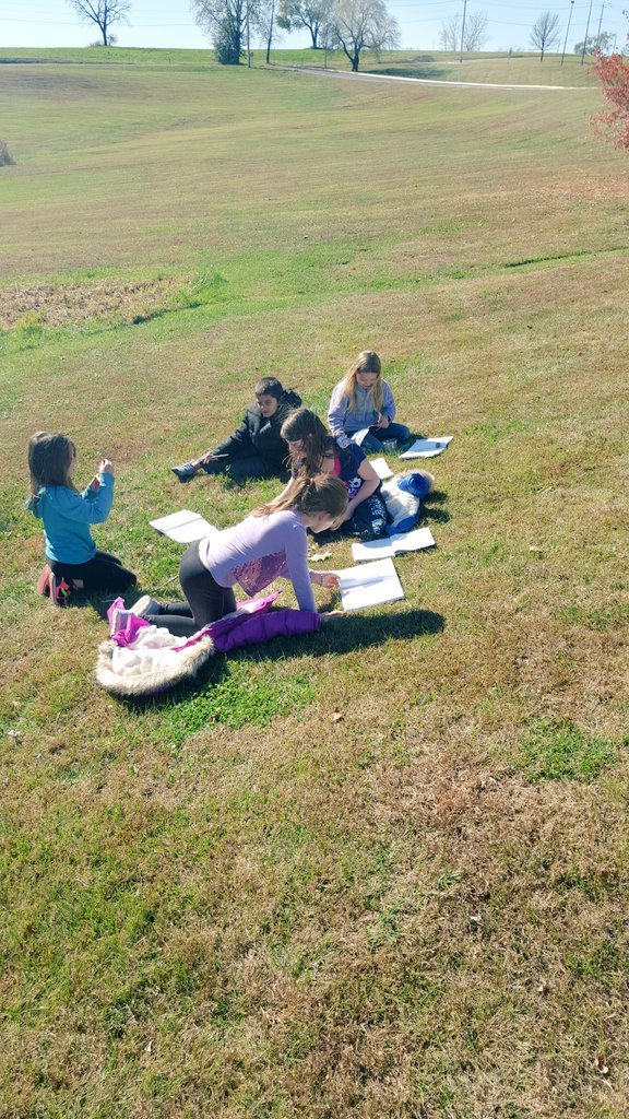 Rachelhowe52's tweet photo. Took science outside today! Observing how water acts on Earth materials. #essdexcels @WV_ESSD40 https://t.co/E5Q712OvLU