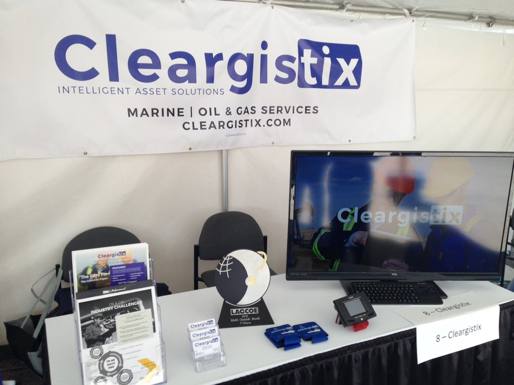 Cleargistix's tweet photo. Great to be a part of the @INNOV8LA tent at @LAGCOE, 1st Place Winner of the Multi-booth Outdoor tent #LAGCOE2015 https://t.co/sl0aJT4irI