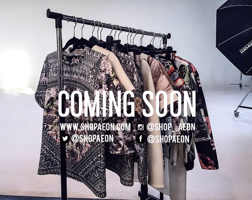 LaurenBaxter111's tweet photo. So excited for the launch of our new clothing brand, please follow @SHOPAEON  #comingsoon https://t.co/V3iu30IE8L
