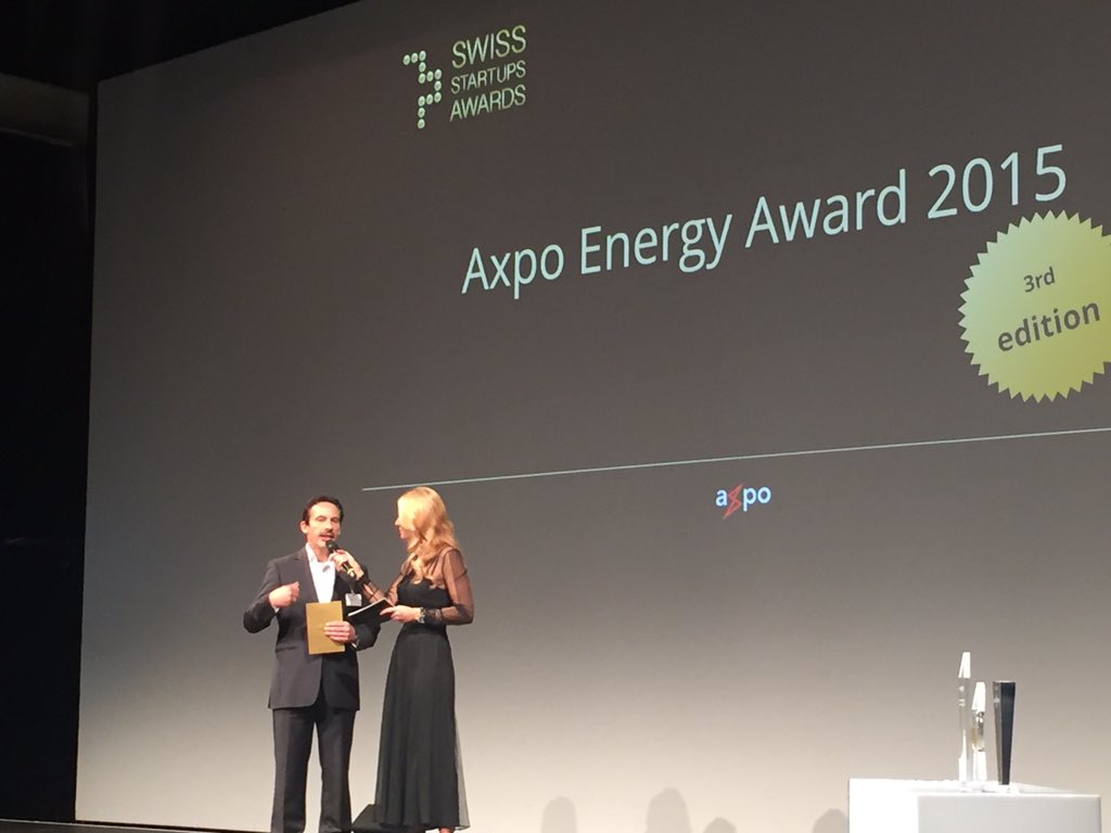 StartupsAwards's tweet photo. @NickZepf on stage for #axpo #SSA2015 https://t.co/s8ALzonXF8