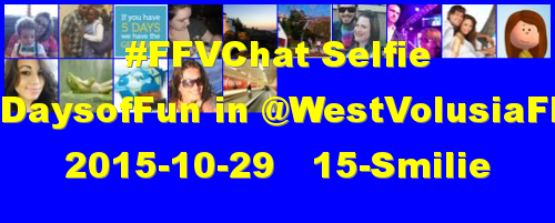 Travoscape's tweet photo. #FFVChat SELFIE! @westvolusiafla @flfostermom https://t.co/ebGFmqAoiI https://t.co/ukBqEJXDCa