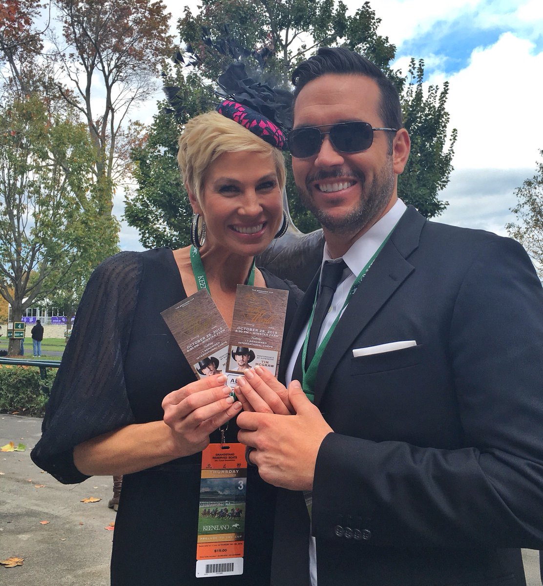 CONGRATULATIONS to Shannon and Bart Burton!
We will see you at Taste of the World <a href="/WinStarFarm/">WinStar Farm</a> TONIGHT! #BC15