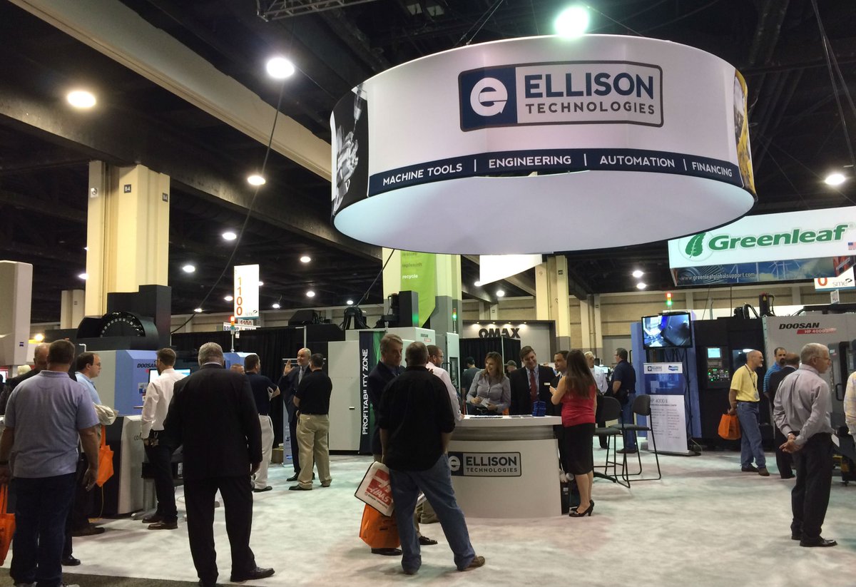 EllisonTech's tweet photo. Last day to catch us &amp; all your #machinetools needs at Booth 1209 @SOUTHTEC_Expo! #manufacturing https://t.co/XOTu1S6OD4