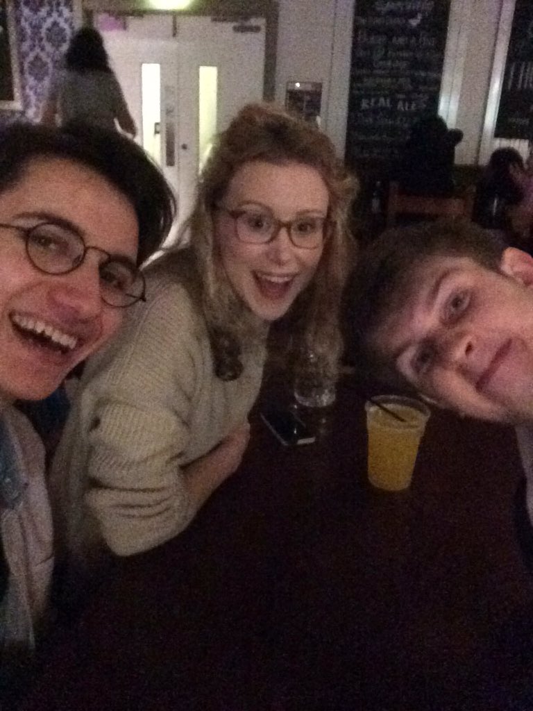 TeachEngWarwick's tweet photo. We're in the middle of the Duck! Come join us for a drink before Shaun of the Dead! #warwickuni #warwick2015 https://t.co/ZEgoVbQaVe