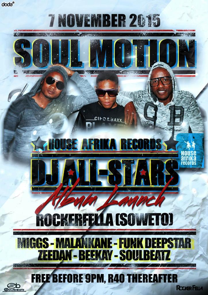 SoulbeatzSa's tweet photo. #soulmotion 7th November https://t.co/1SFU8a6xCl