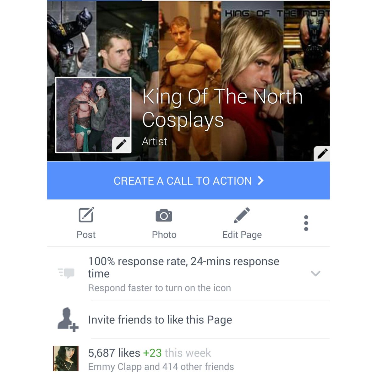 ChrisMason316's tweet photo. My page for any of you guys following me whos interested :D
#cosplay #kingofthenorthcosplays #trainingforcosplay https://t.co/TTQuymGW1D