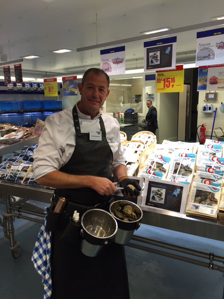 Oesterambasadeur at work.
#qualimer#oesters#zeeuws