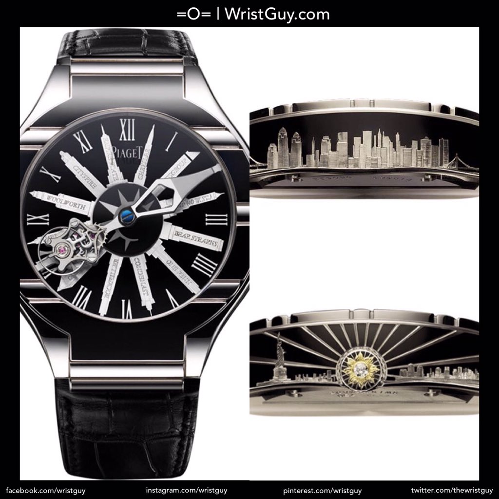 Piaget ~ Polo Tourbillon Relatif New York ~ Limited Edition (3 Pcs) ~ $$$$$ #thewristguy #nyc #newyork