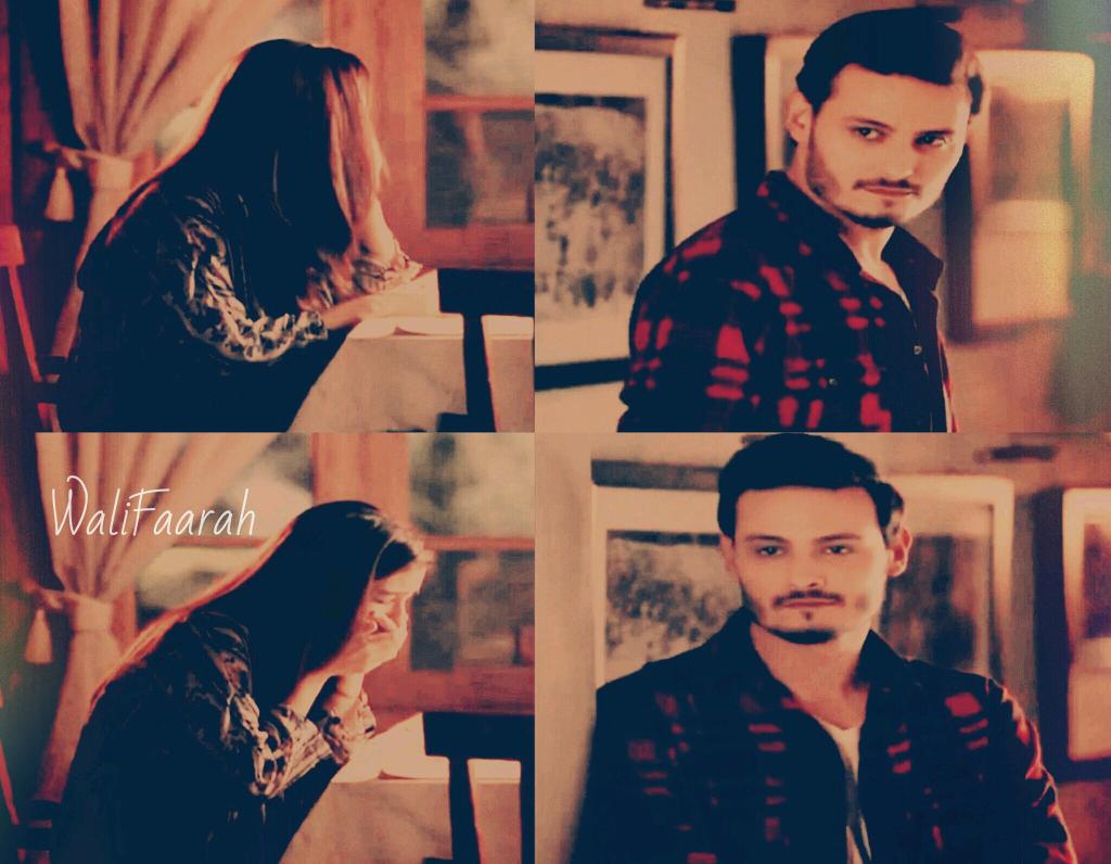 KiranArain1's tweet photo. His killer luks n a satisfactry "Acha"😂 *cheryOnTop takng #Faarah's breath away,She was diying to hearNo 4 Divorce😢😢 https://t.co/nYE5hgpD4a