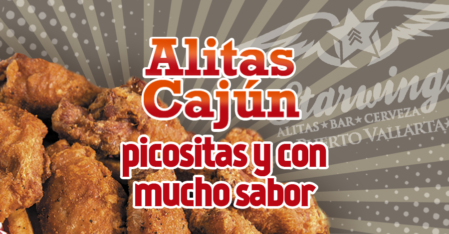 StarwingsPV's tweet photo. Te presentamos las alitas cajun!, con gran sabor y picosito ideal, te van a encantar. FAV si son tus preferidas https://t.co/Ft6VB7Gubz