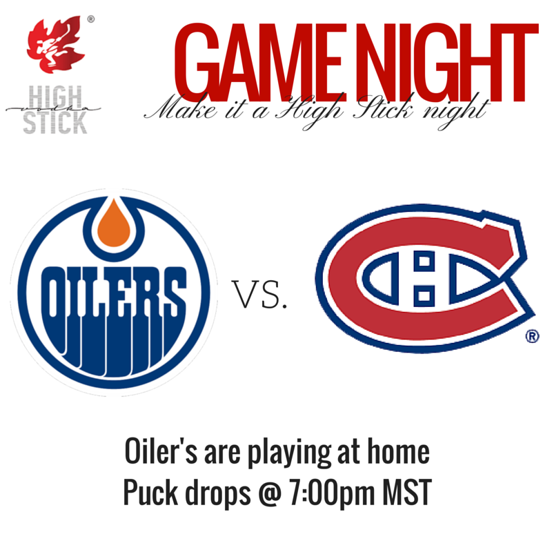 HighStickVodka's tweet photo. GAME NIGHT BOYS! - @EdmontonOilers vs. @CanadiensMTL - Who are you cheering for? #Yeg #Hockey #HSVodka https://t.co/XU33DFtPnc