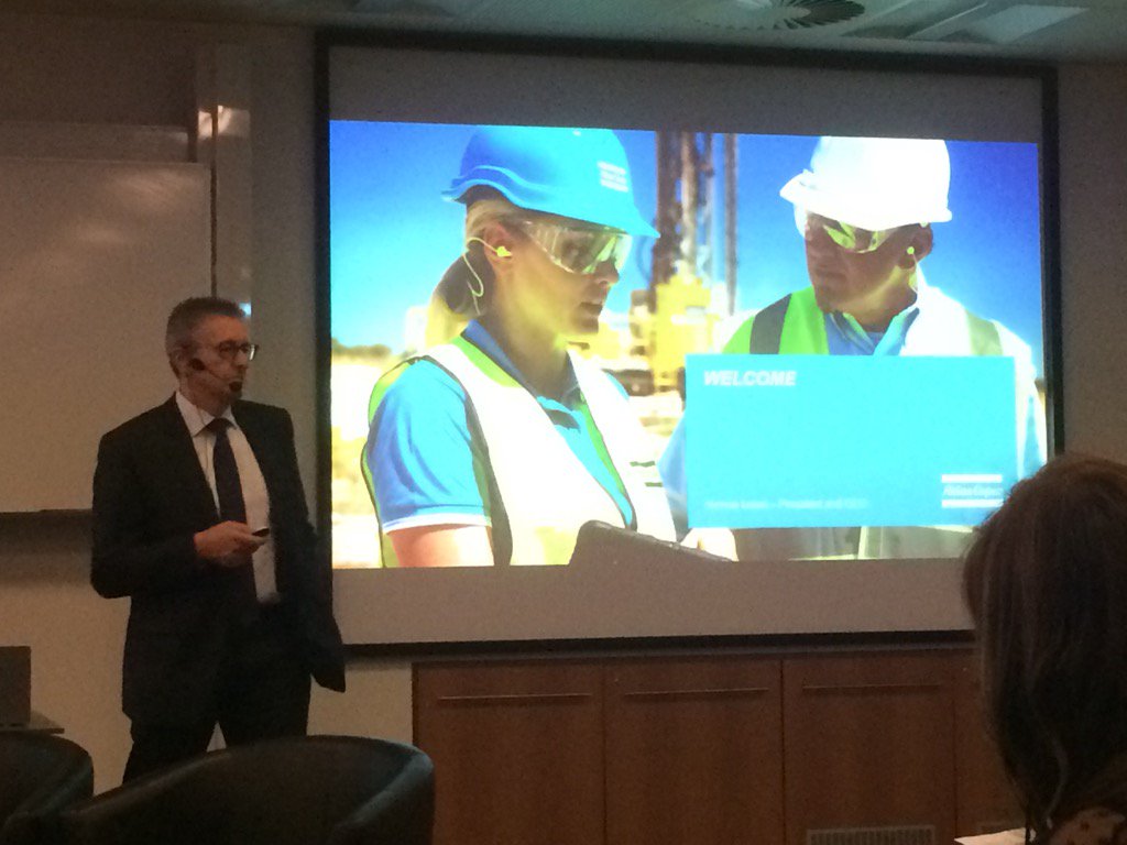 KVandenhoudt's tweet photo. "Never change your (winning) organisation" Ronnie Leten on international leadership @LeadInUP @MeetAtlasCopco https://t.co/vrCDa7KRTh