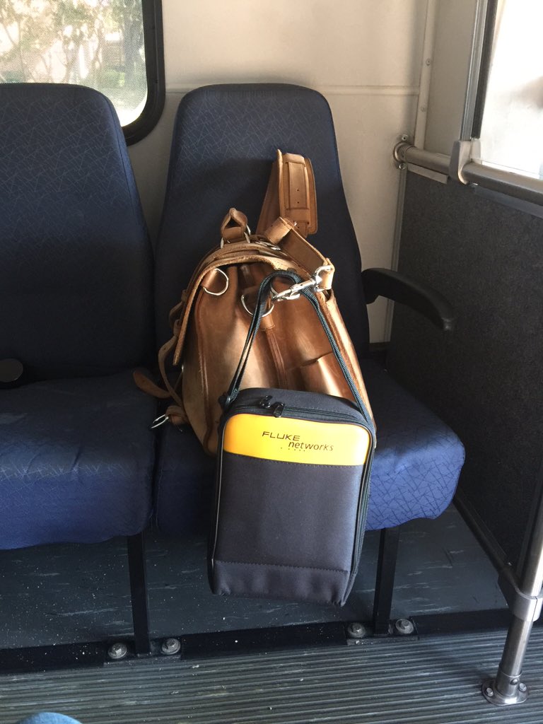 wirelesssguru's tweet photo. There are few tools I don't leave home without when on a gig. Fluke AirCheck is one of them. https://t.co/QExmIU8GTd