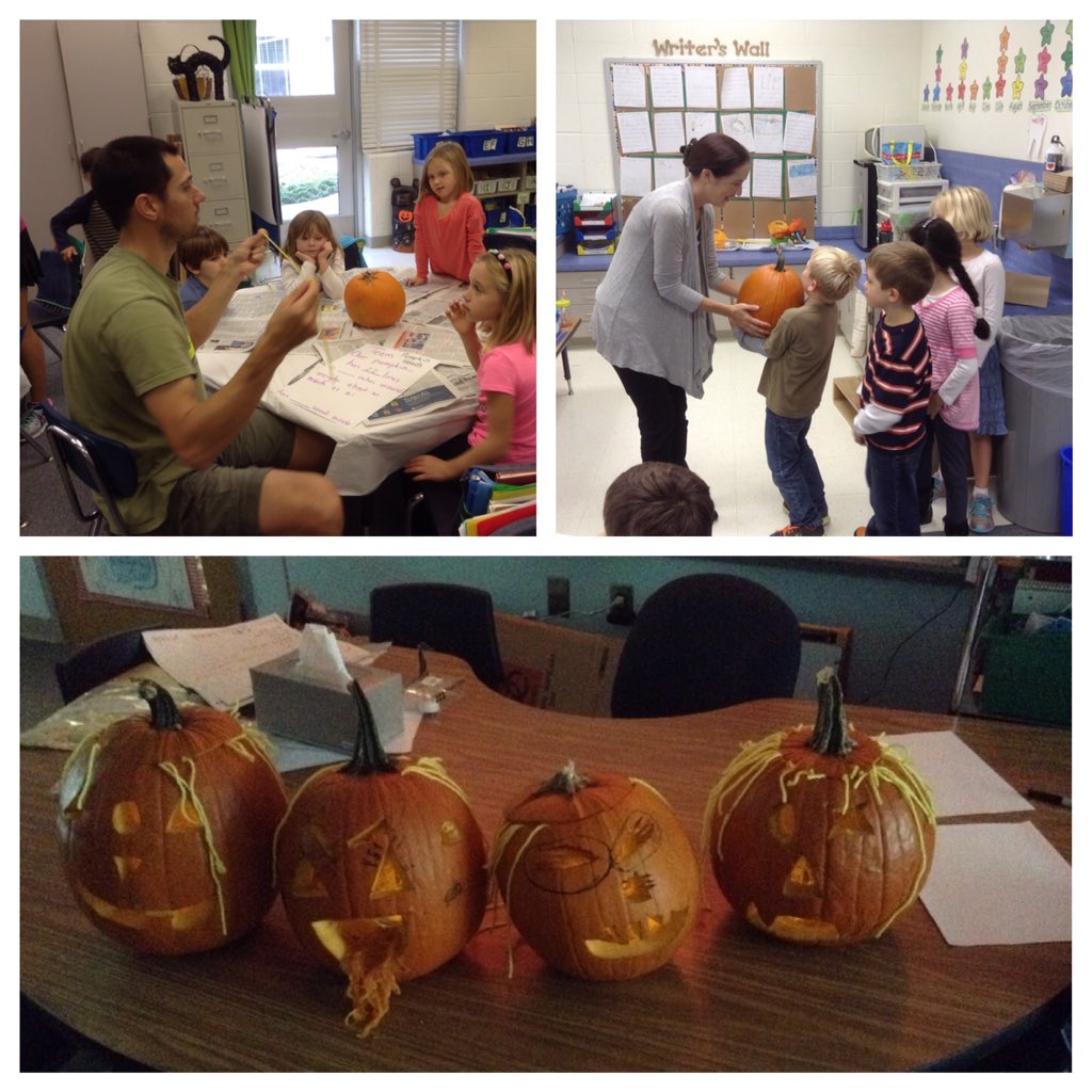 Glebe1st's tweet photo. We got to measure pumpkins and turn them into jack-o-lanterns w/ the help of great parent volunteers! https://t.co/CJIR62azcT