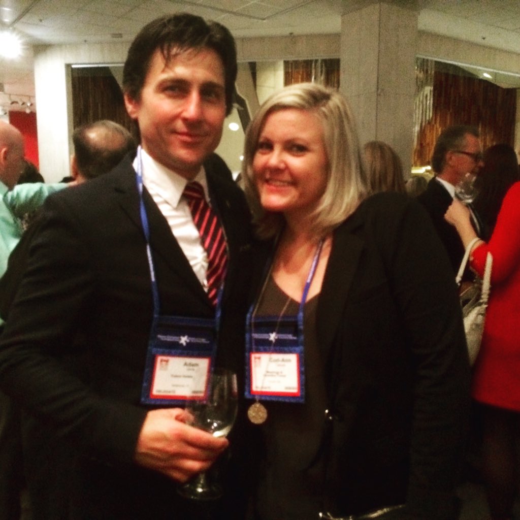 MeetingsYukon's tweet photo. YCB's @yukonhusky with @CoriAnnCanuel of @MeetingsCanada at @csaeconnect in @MeetingsCalgary #csae #csae2015 https://t.co/UGGbojGcdJ