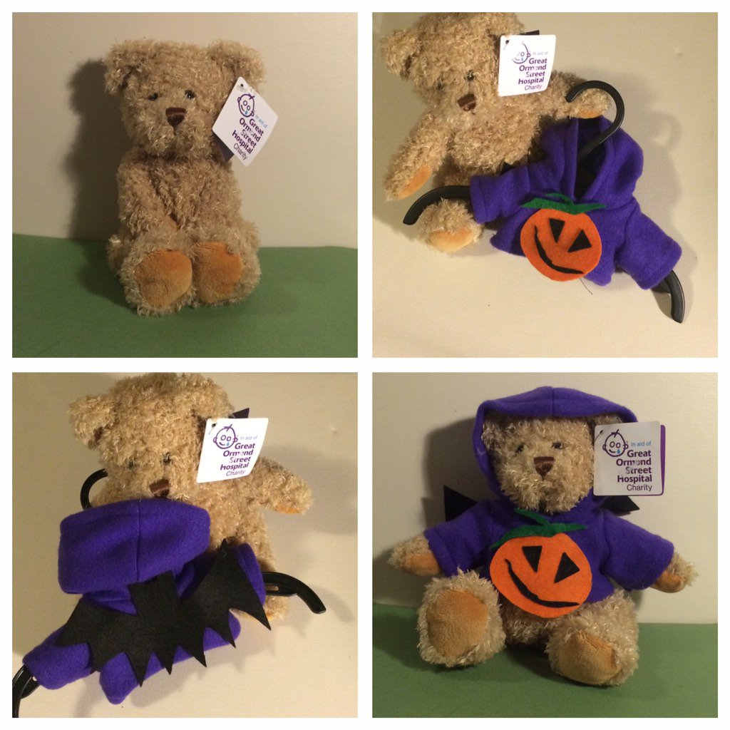 Bernard Bear is finally dressed &amp; ready to raise money <a href="/MrBernardBear/">Bernard ʕ´•ᴥ•`ʔ</a>  <a href="/WeAreSUGM/">WeAreSUGM</a>  #halloween #NCW2015 #brewersscare