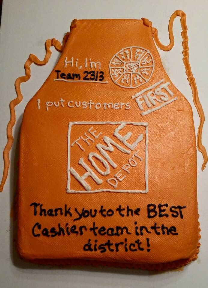 Big shout out to FES Paige Rice for the cake she made for her cashiers! #cashierappreciationmonth