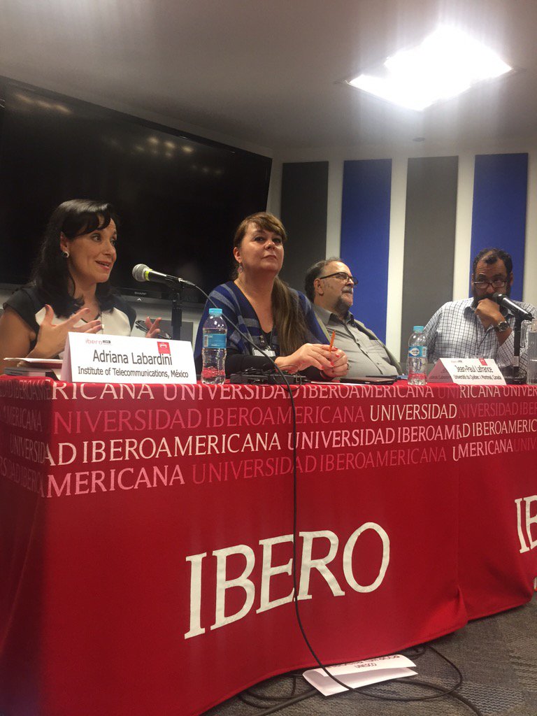 LabardiniA's tweet photo. Sigue el panel #OrbicomMx2015 sobre #OpenData #DatosAbiertos @OrbicomMx en @IBERO_mx AQUÍ: https://t.co/vBwllzDgbn https://t.co/V5lxwDudi6