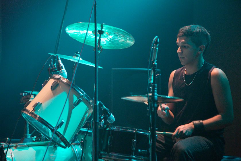 Prinfinito's tweet photo. Alan Martínez, tracción a sangre #drummachine #rock https://t.co/QpHFlnwvqh