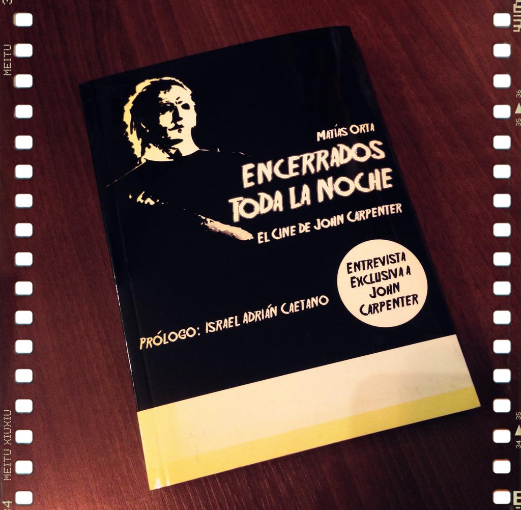 Se acerca Halloween y les recomendamos <a href="/LibroCarpenter/">LibroJohnCarpenter </a> de <a href="/matiasorta/">Matías Orta</a>, gran homenaje a este maestro del terror.