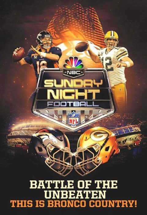 BealBuddy's tweet photo. #Hyped for #BroncosCountry Vs #packersnation . Gonna be a Awesome game. Go Broncos #Beathepack https://t.co/UXICM07HXn