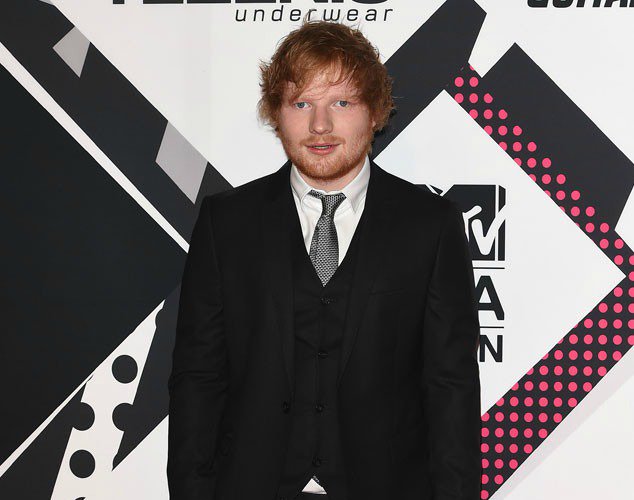 enews's tweet photo. Ed Sheeran is a proud member of Taylor Swift's squad, "It's not a vaginas-only club." https://t.co/dwsVbCqI95 https://t.co/NEuCq0SxwO