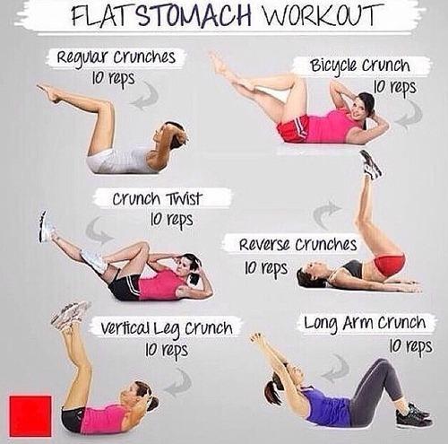 dailyfithit's tweet image. Do you want a flat stomach? Do this: #abs #workout
