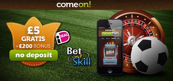 ComeOn bonus ComeOn no deposit bonus