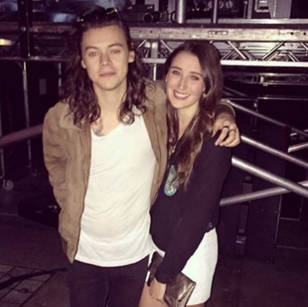 MTV's tweet photo. Harry Styles reunited with his first girlfriend: https://t.co/U9SJkgI7H2 💞 https://t.co/8nEqFeUdPv