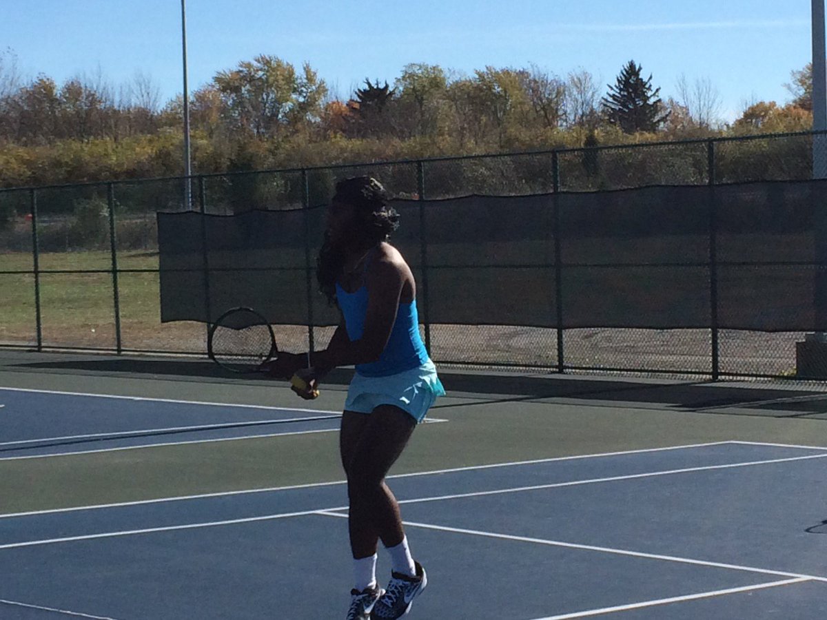 Special thanks to Serena for showing up to play. Sorry you didn't get the W
