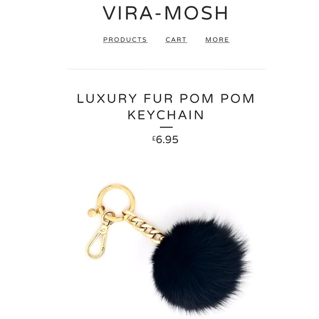 Viramosh's tweet image. Luxury Fur Pom Pom Keychains Now available in different colours on our website (Link in Bio) GET YOURS NOW!🙋 #PomPom