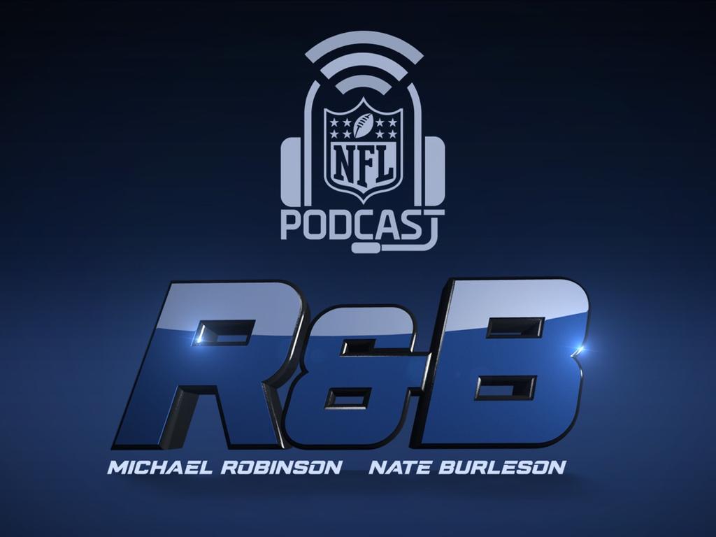 nateburleson's tweet image. It's here...R&amp;amp;B! A real talk @NFL podcast with @RealMikeRob &amp;amp; yours truly. Check it out! on.nfl.com/1KGB7wQ