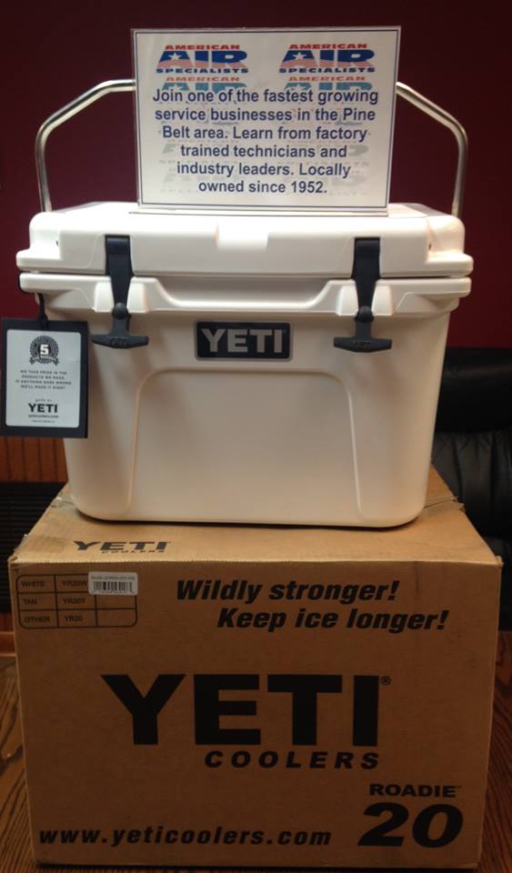 AmericanAirSpec's tweet photo. Follow our page and retweet to earn an entry into our Yeti Cooler Giveaway!
Drawing will be held December 1, 2015. https://t.co/b0jE4IMt5U