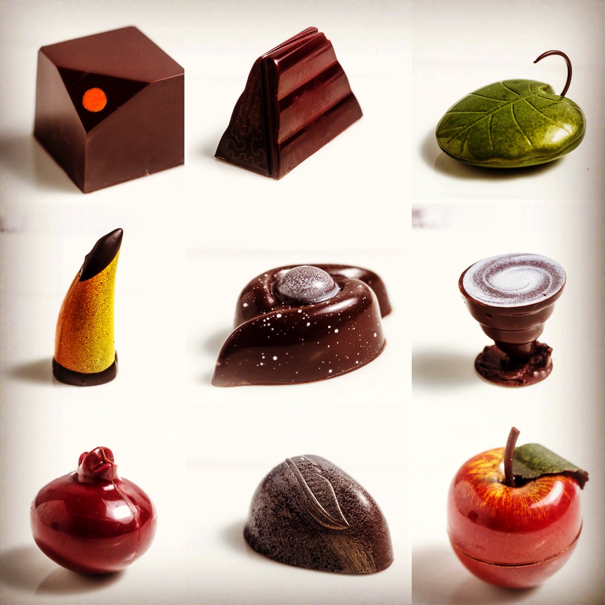 wcm_competition's tweet photo. Wonderful moulded pralines created today by our finalists. See you tomorrow for the final battle! #WCM2015 #bonbons https://t.co/NONrpSWsDz