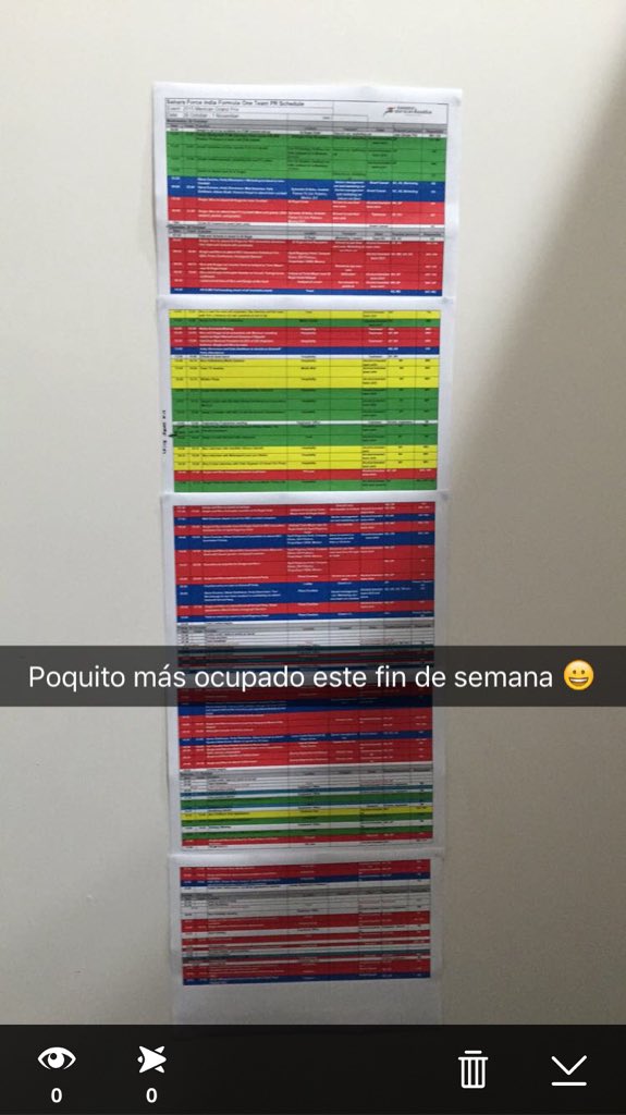 SChecoPerez's tweet photo. Poquito más... Little more busy this weekend ... 😀😀😀🇲🇽🇲🇽🇲🇽 https://t.co/gAabonvdd2