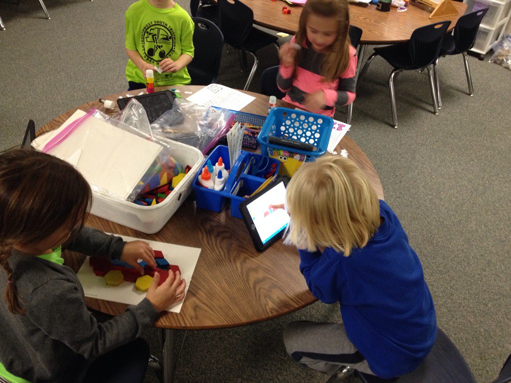 mindyeckert's tweet photo. Math stations #hesmathematicians https://t.co/8yoLV9sNGv