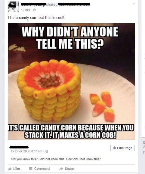 Image result for why they call it candy corn