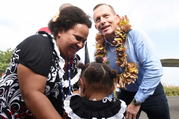abcnews's tweet photo. #MerIsland women still waiting for action after @TonyAbbottMHR visit https://t.co/fR7HegoVeL #auspol https://t.co/jwwJbRbvod