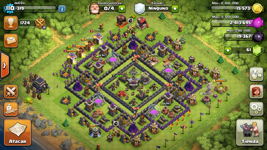 saske3336's tweet photo. @clashofclansba2  empieza la subida de muros https://t.co/xpJFeKQGsR